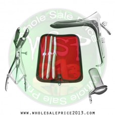  Hegar uterine dilator 3 pieces set, 7-8, 11-12, 13-14, mathieu, grave large ,collin large